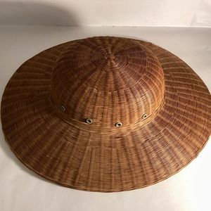 Vintage Woven hat, gardening, hiking, marketing women’s unisex